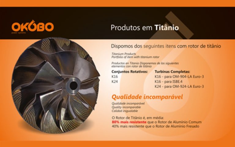 PRODUTOS EM TITÂNIO